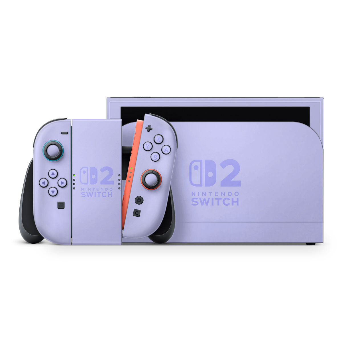 Lavender Lilac Nintendo Switch 2 Skin