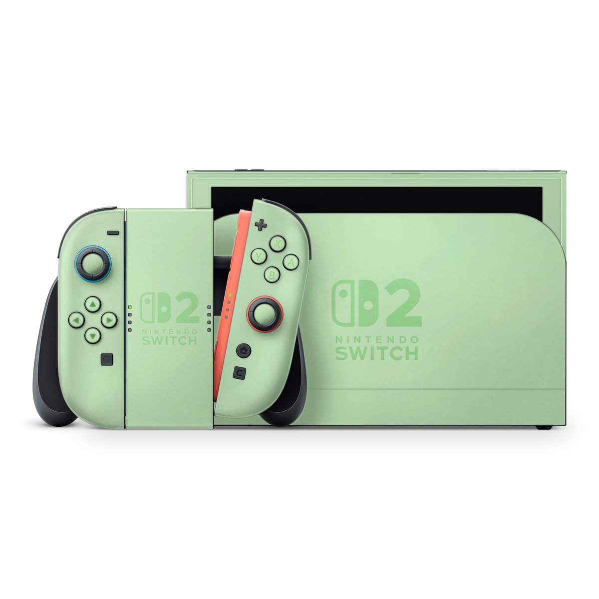 Nintendo Switch - 緑　Nintendo Switch Ta Green Nintendo Switch 2 Skin