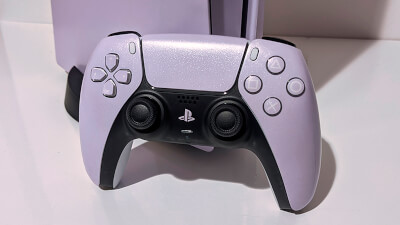 Lavender Glitter Ps5 Console & controller