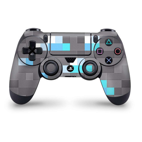 PlayStation4 - 専用ps4  pro コントローラ セット マイクラなし Pixel Diamond Block PS4 Controller Skin
