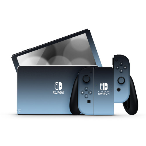 Soft Silver Nintendo Switch OLED Skins | KO Custom Creations