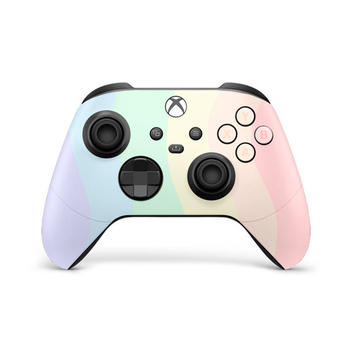 Pastel Rainbow Colourwave Xbox Series Controller Skin | KO Custom Creations