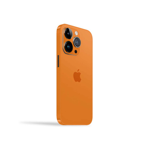 Brandy Orange Apple iPhone 14 Pro Skin | KO Custom Creations