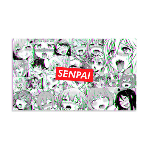 Ahegao Senpai Wrap Sheet PC Skin