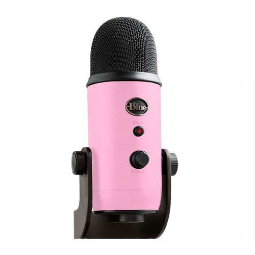Pink Aesthetic Blue Yeti Microphone Skin