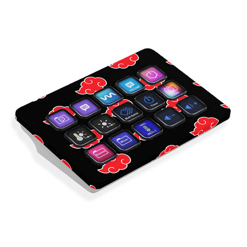 Pixel Purplestone Block Elgato Stream Deck Mini Skin