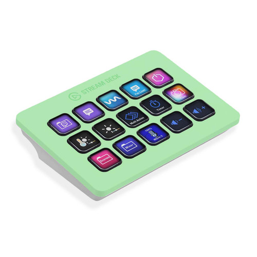 Relax Green Elgato Stream Deck MK.2 Skin | KO Custom Creations