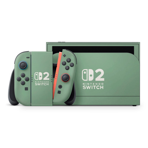 Nintendo Switch　ニンテンドースイッチ グリーン matcha_green_nintendo_switch_2