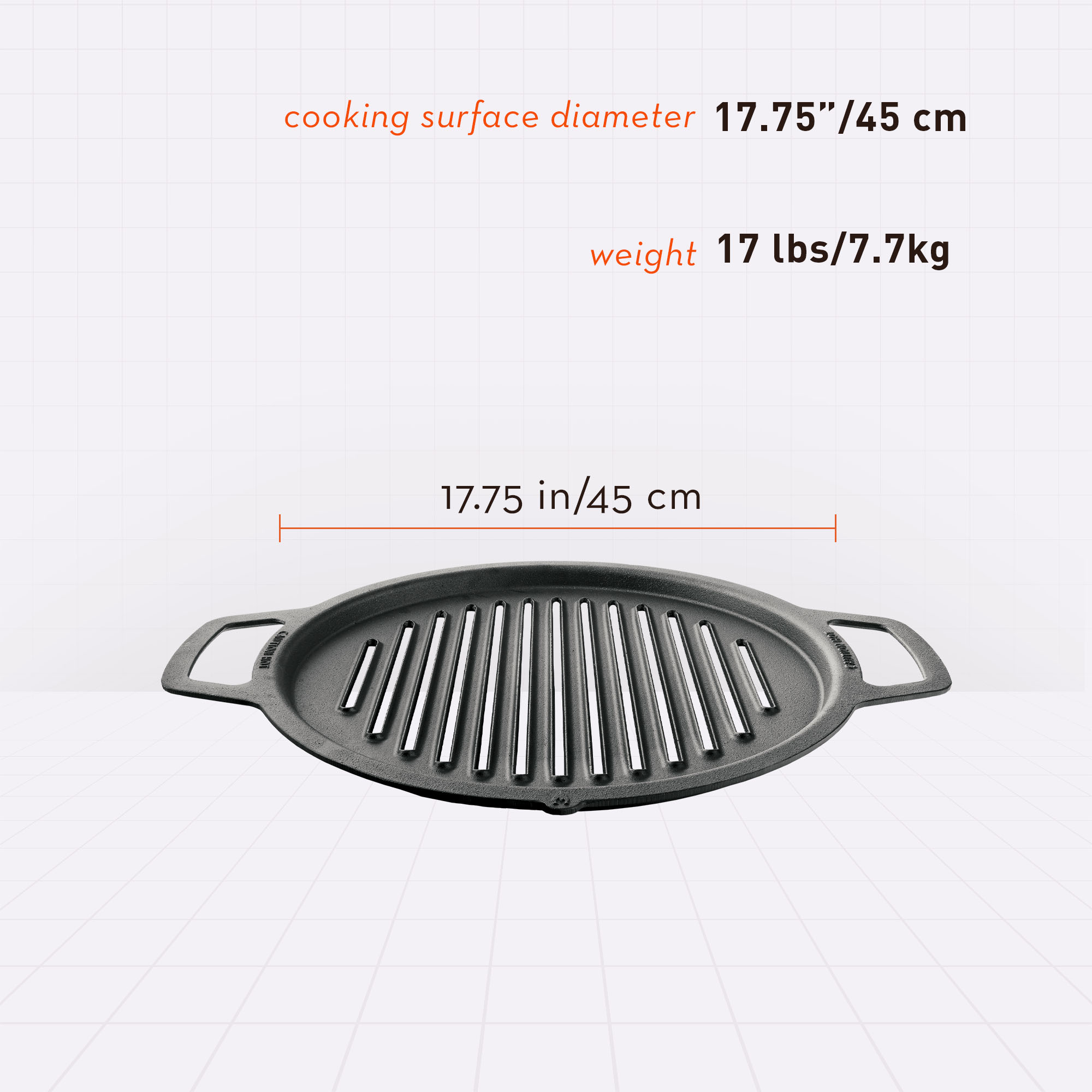Yukon Cast Iron Grill Top