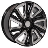 OE Wheels Aluminum Wheel (FVNR-CV39-22090-6550-28B-ic)