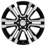 OE Wheels Aluminum Wheel (FVNR-CV44-22090-6550-24MB)