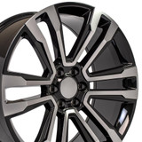 OE Wheels Aluminum Wheel (FVNR-CV44-24100-6550-24MB)