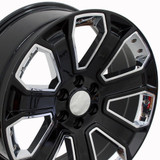 OE Wheels Aluminum Wheel (FVNR-CV93B-22090-6550-24B-ic)