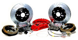 14" Extreme+ Rear Brake Kit - Red w/Shelby Logo (BKCZ-4262204R)