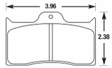 Replacement Pads for Select Baer S4 Caliper