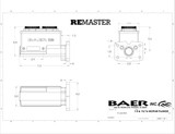ReMaster 4-Bolt Mopar Master Cyl Assembly (BKCZ-6801301RP)