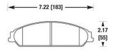 Replacement Pads for Baer AlumaSport Calipers