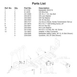 Tow Bar Bracket (FDRW-BX2219)