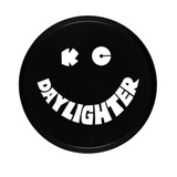 6IN KC PLASTIC DAYLIGHTER BLK/WHT PR