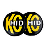 COVER 8IN KC VINYL HID BLACK/YELLOW PR
