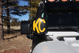 COVER 6IN KC VINYL BLACK/YELLOW PR