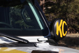 COVER 6IN KC VINYL BLACK/YELLOW PR