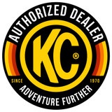 DECAL 8IN KC AUTH DEALER YELLOW/BLACK