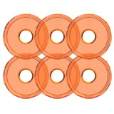 CYCLONE 2.0 REPLACEMENT LENS AMBER - 6PK