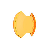 SHIELD 6" SLIMLITE AMBER EA