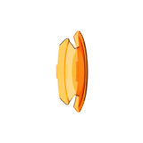 SHIELD 6" SLIMLITE AMBER EA