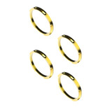BEZEL RING KC FLEX ERA BAR GOLD 4PC
