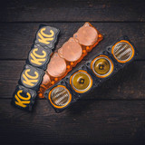 BEZEL RING KC FLEX ERA BAR GOLD 4PC