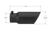 Exhaust Tip (BKSJ-T5156BLK)