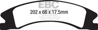 6000 Series Greenstuff Truck/SUV Brakes Disc Pads (BHWL-DP61885) 6000 Series Greenstuff Truck/SUV Brakes Disc Pads (BHWL-DP61885)