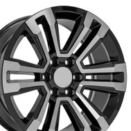 OE Wheels Aluminum Wheel (FVNR-CV44-20090-6550-24MB)