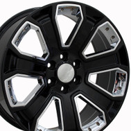 OE Wheels Aluminum Wheel (FVNR-CV93B-22090-6550-24B-ic) OE Wheels Aluminum Wheel (FVNR-CV93B-22090-6550-24B-ic)
