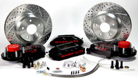 13" Track4 Front Brake Kit - Black (BKCZ-4261364B)