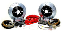 14" Extreme+ Rear Brake Kit - Red w/Shelby Logo (BKCZ-4262204R) 14" Extreme+ Rear Brake Kit - Red w/Shelby Logo (BKCZ-4262204R)