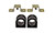 Sway Bar Bushing Kit (BDVQ-4.5161G)
