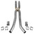 No Resonator Scavenger X-Pipe Kit