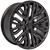 OE Wheels Aluminum Wheel (FVNR-CV37-22090-6550-28B1M)