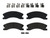 Disc Brake Pad Set (BKCZ-D0945)