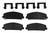 Disc Brake Pad Set (BKCZ-D1286)