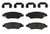 Disc Brake Pad Set (BKCZ-D1337)
