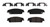 Disc Brake Pad Set (BKCZ-D1707)
