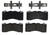 Disc Brake Pad Set (BKCZ-D1792B)