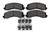 Disc Brake Pad Set (BKCZ-D2382)