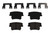 Disc Brake Pad Set (BKCZ-D1057)