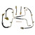 Brake Hose Kit (BKMN-BHK8)