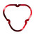 BEZEL RING KC FLEX ERA 3 RED 1PC